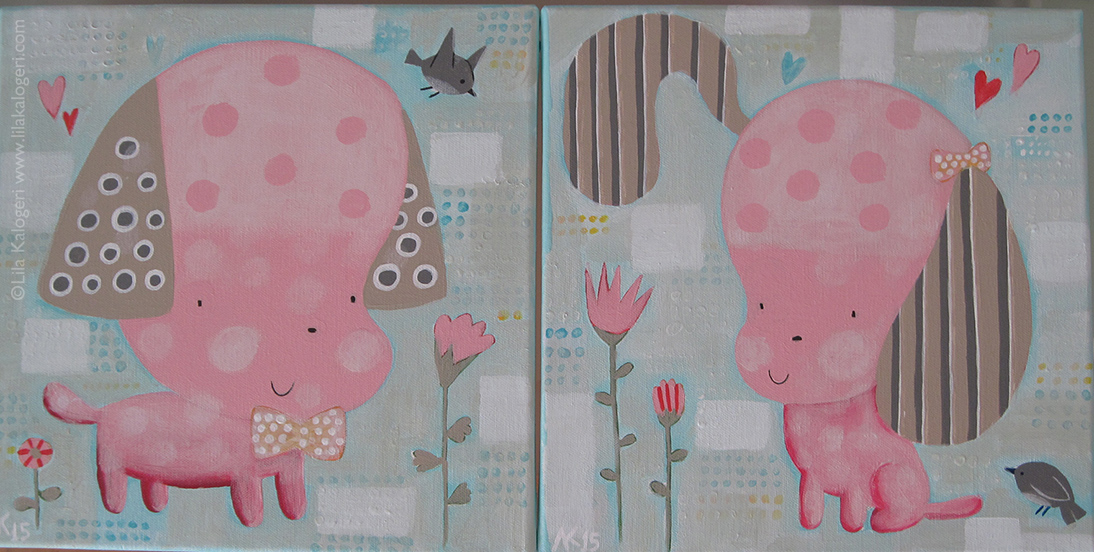 Children's paintings